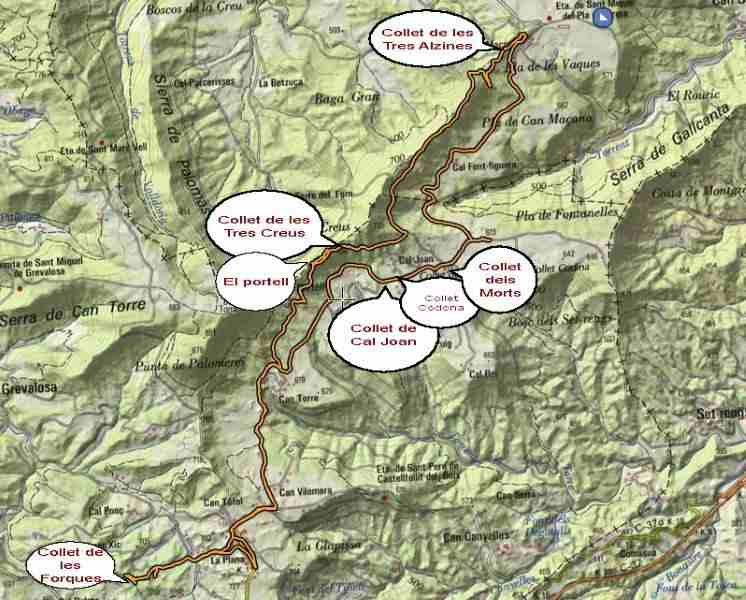 Parcours Castellfollit del Baix