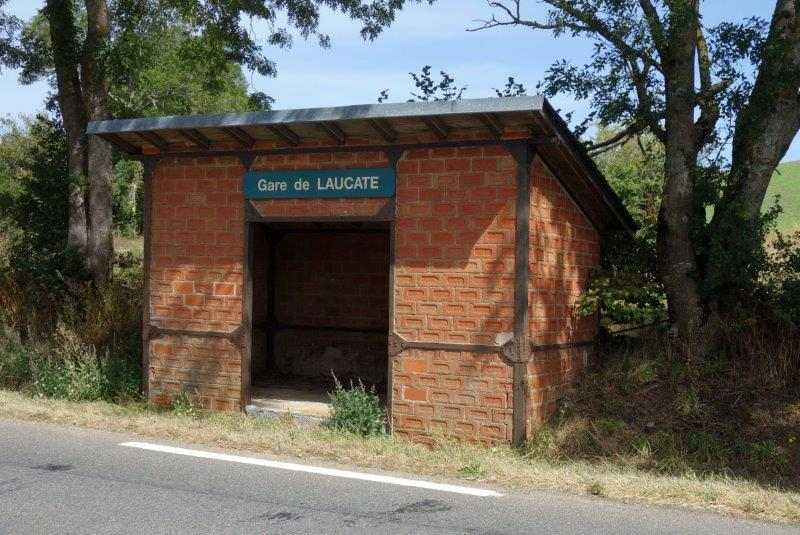 Agrandir l'image De la halte de Laucate à la gare de Moulin-Mage