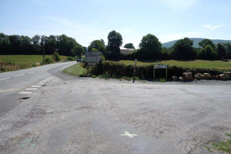 Agrandir l'image De la halte de Laucate à la gare de Moulin-Mage