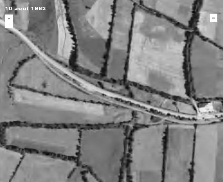 Agrandir l'image De la halte de Laucate à la gare de Moulin-Mage