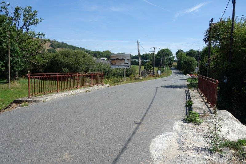 Agrandir l'image De la halte de Laucate à la gare de Moulin-Mage