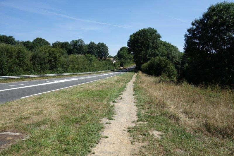 Agrandir l'image De la halte de Laucate à la gare de Moulin-Mage