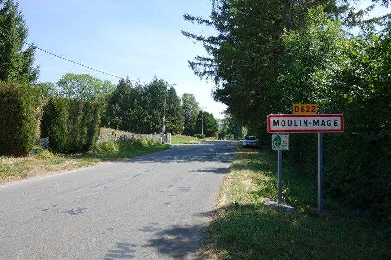 Agrandir l'image De la halte de Laucate à la gare de Moulin-Mage