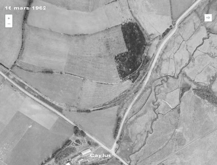 Agrandir l'image De la halte de Laucate à la gare de Moulin-Mage