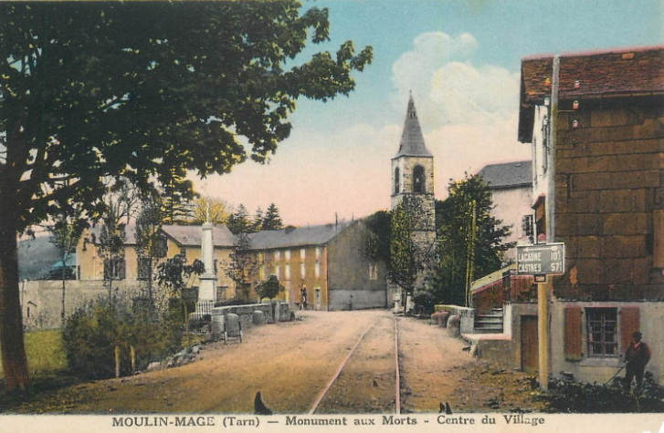 Agrandir l'image De la halte de Laucate à la gare de Moulin-Mage