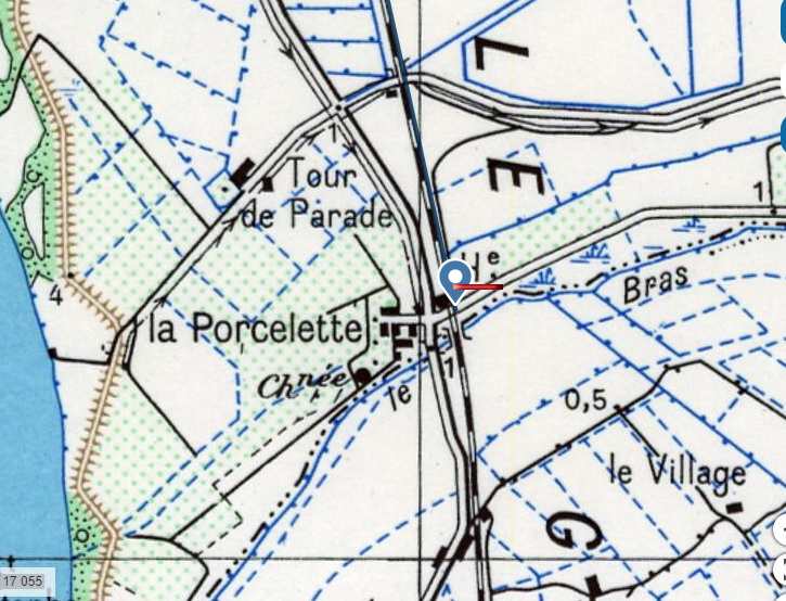 Agrandir l'image De la halte de la Forêt à la halte de la Porcelette
