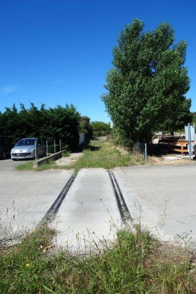 Agrandir l'image Emprise de la gare du Pont du Gard