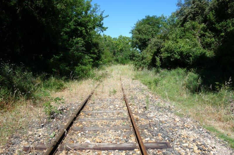 Agrandir l'image de la gare du Pont du Gard à la gare de Vers-Collias