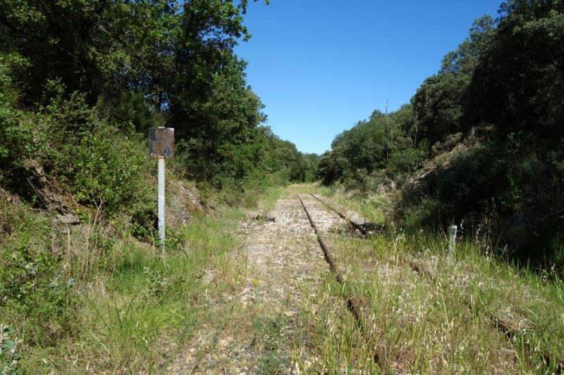 Agrandir l'image de la gare du Pont du Gard à la gare de Vers-Collias