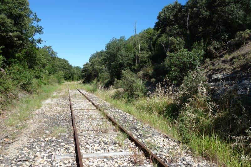 Agrandir l'image de la gare du Pont du Gard à la gare de Vers-Collias