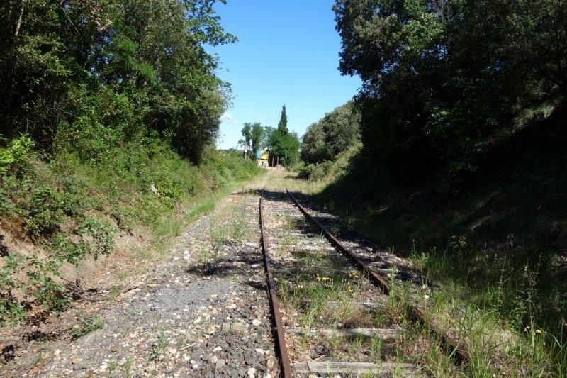 Agrandir l'image de la gare du Pont du Gard à la gare de Vers-Collias
