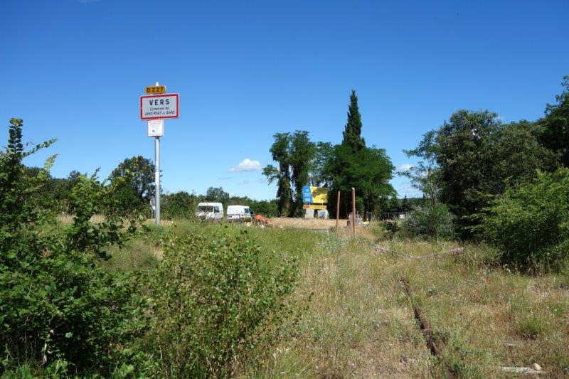 Agrandir l'image de la gare du Pont du Gard à la gare de Vers-Collias