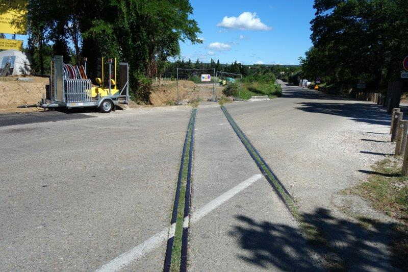Agrandir l'image de la gare du Pont du Gard à la gare de Vers-Collias