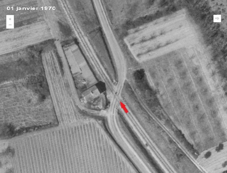 Agrandir l'image de la gare du Pont du Gard à la gare de Vers-Collias