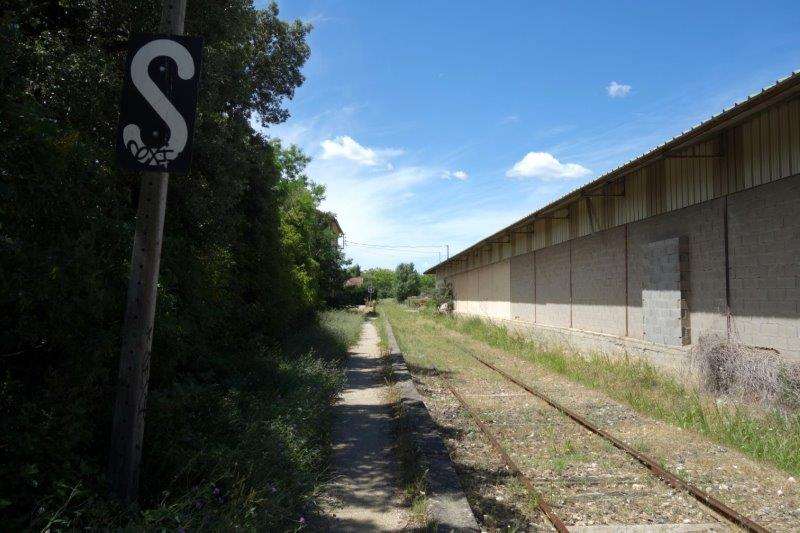 Agrandir l'image Emprise de la gare du Pont du Gard