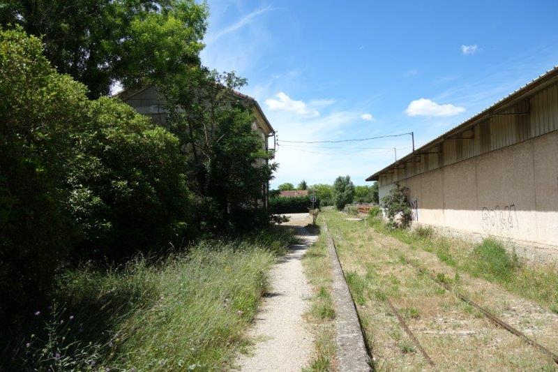 Agrandir l'image Emprise de la gare du Pont du Gard