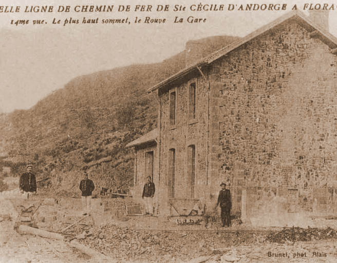 Agrandir l'image Gare en construction du Rouve-Jalcreste