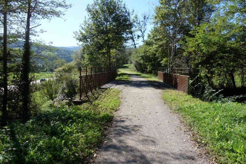 Agrandir l'image De la gare de Ségalas-Ariège à la gare de Castelnau-Durban