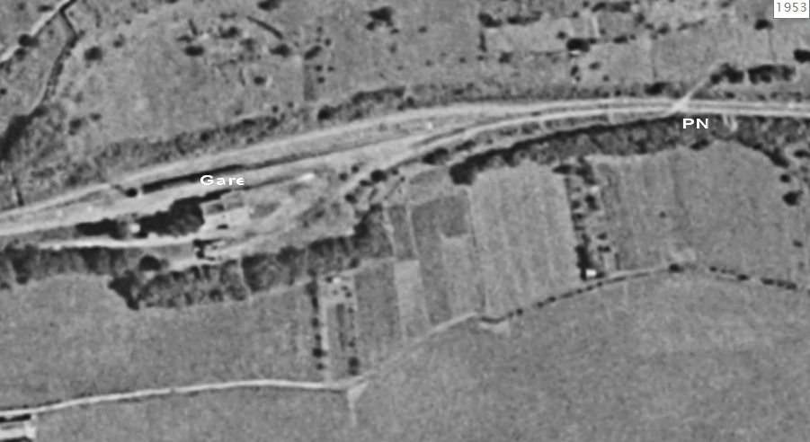 Agrandir l'image De la gare de Ségalas-Ariège à la gare de Castelnau-Durban