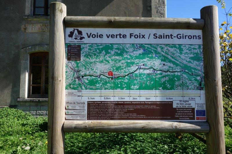 Agrandir l'image De la gare de Ségalas-Ariège à la gare de Rimont
