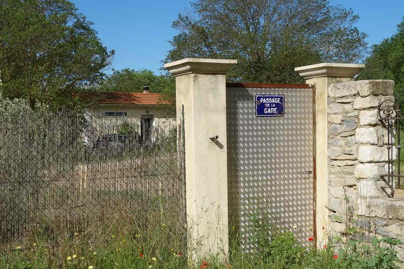 Agrandir l'image De la gare de Junas à la gare de Sommières