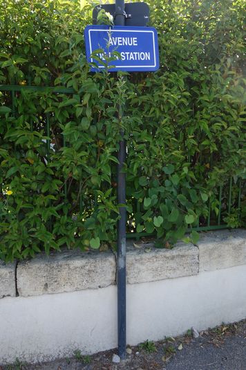 Agrandir l'image Avenue de la station de Gallargues Plaque