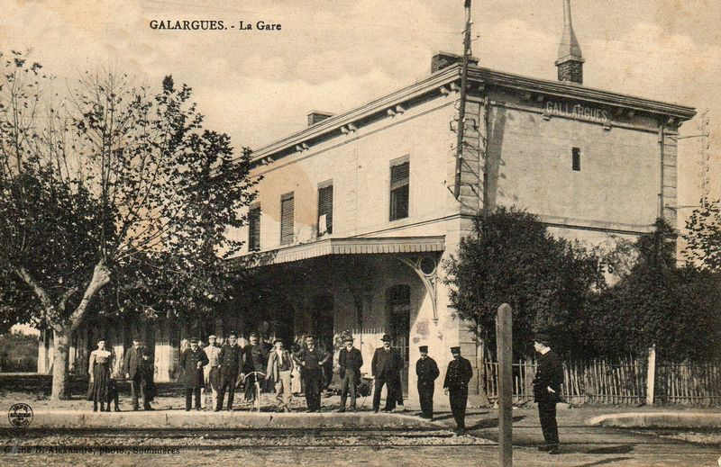 Agrandir l'image De la gare de Gallargues à la gare d'Aubais