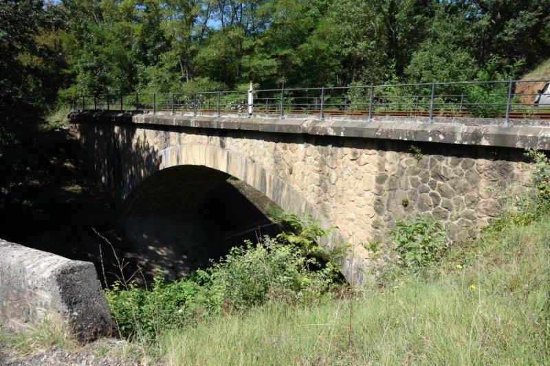 Agrandir l'image De la halte de Brézilhou à la gare de Quillan