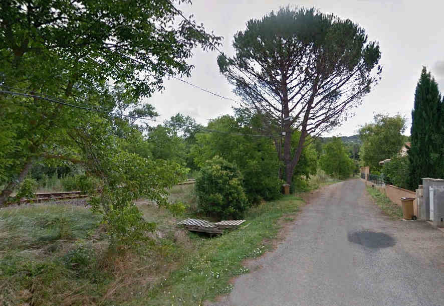 Agrandir l'image De la gare d'Espéraza à la halte de Campagne