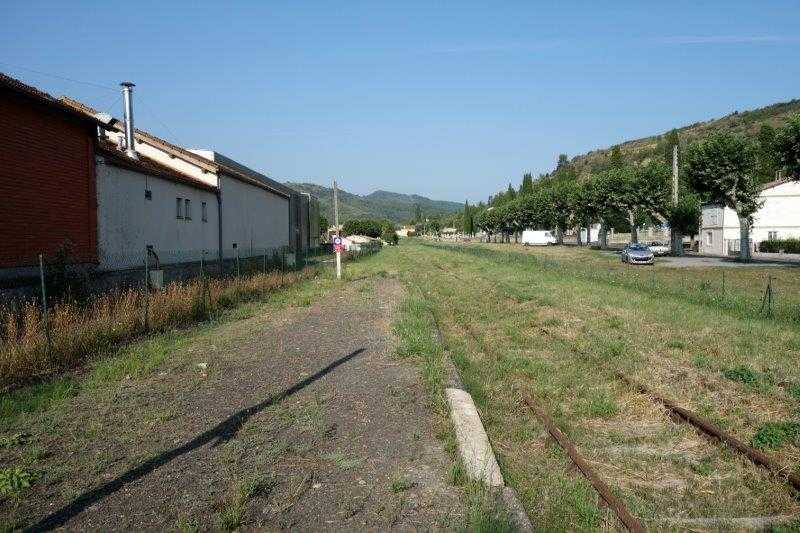 Agrandir l'image De la gare d'Espéraza à la halte de Campagne