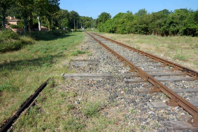 Agrandir l'image Emprise de la gare de Couiza-Montazels