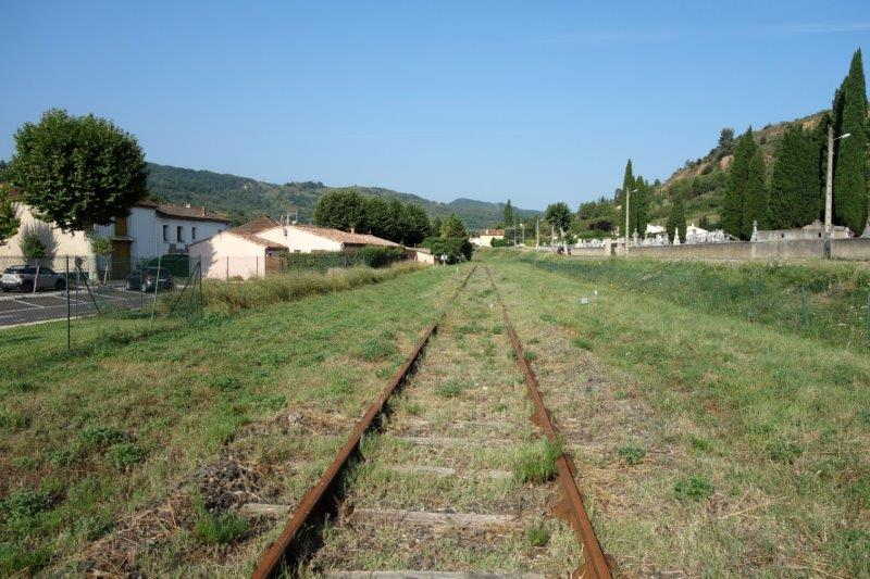 Agrandir l'image De la gare d'Espéraza à la halte de Campagne
