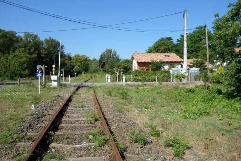Agrandir l'image PN 35 près de la gare de Couiza-Montazels