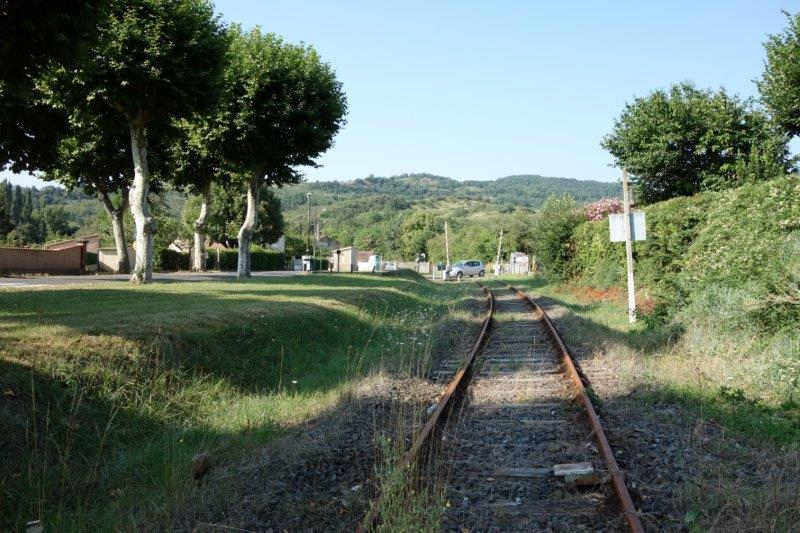 Agrandir l'image De la gare d'Espéraza à la halte de Campagne