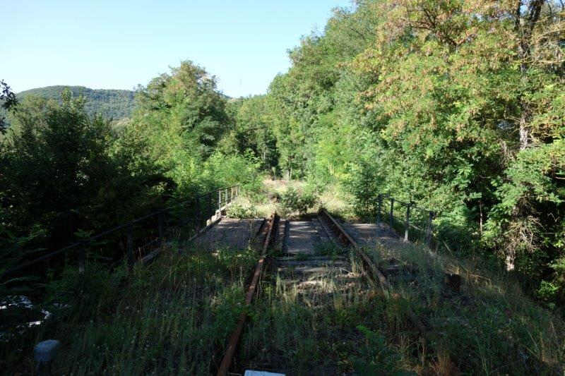 Agrandir l'image De la halte de Brézilhou à la gare de Quillan