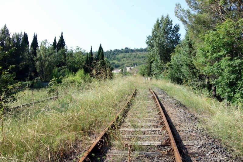 Agrandir l'image De la gare d'Espéraza à la halte de Campagne