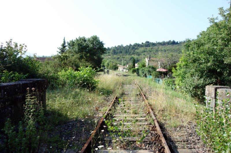 Agrandir l'image De la gare d'Espéraza à la halte de Campagne