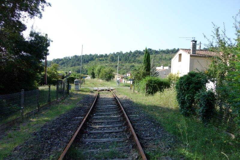 Agrandir l'image De la gare d'Espéraza à la halte de Campagne