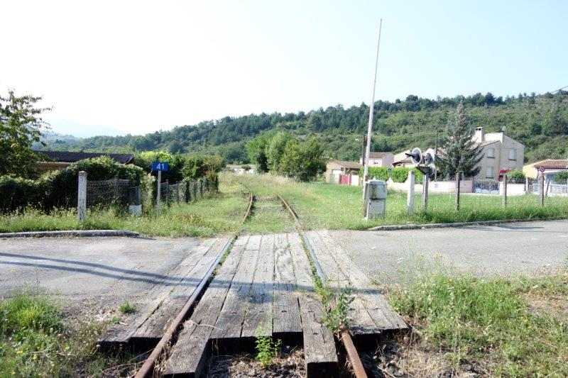 Agrandir l'image De la gare d'Espéraza à la halte de Campagne