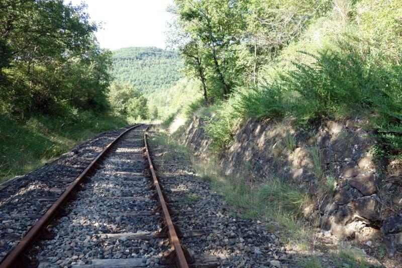 Agrandir l'image De la halte de Brézilhou à la gare de Quillan