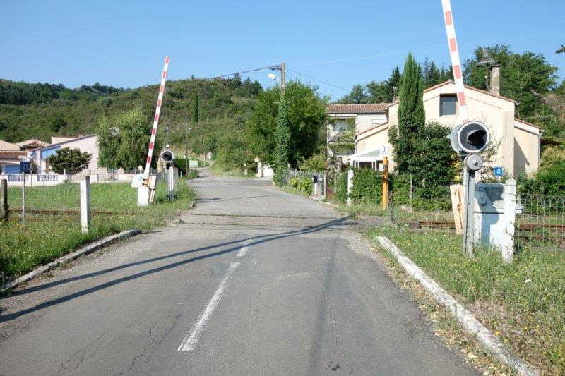 Agrandir l'image De la gare d'Espéraza à la halte de Campagne