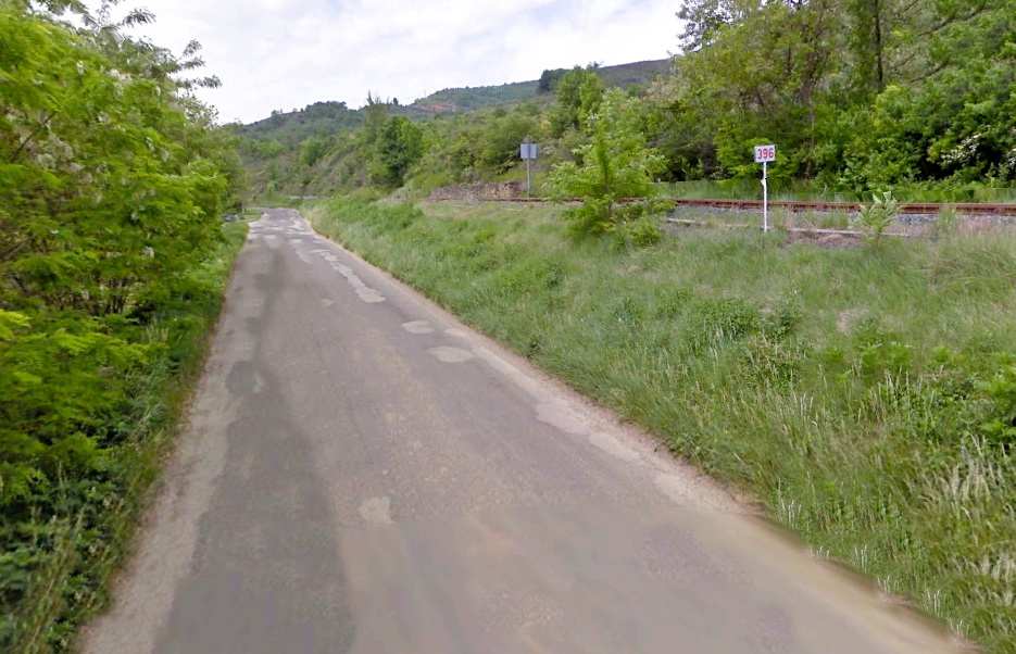 Agrandir l'image De la halte de Campagne à la halte de Brézilhou