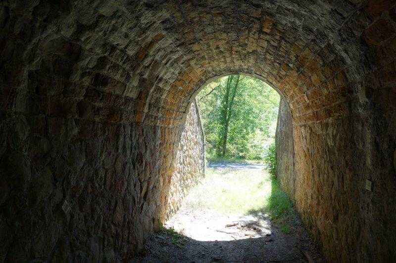 Agrandir l'image De la halte de Brézilhou à la gare de Quillan