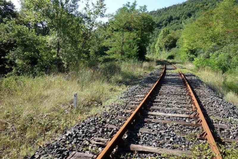 Agrandir l'image De la halte de Brézilhou à la gare de Quillan