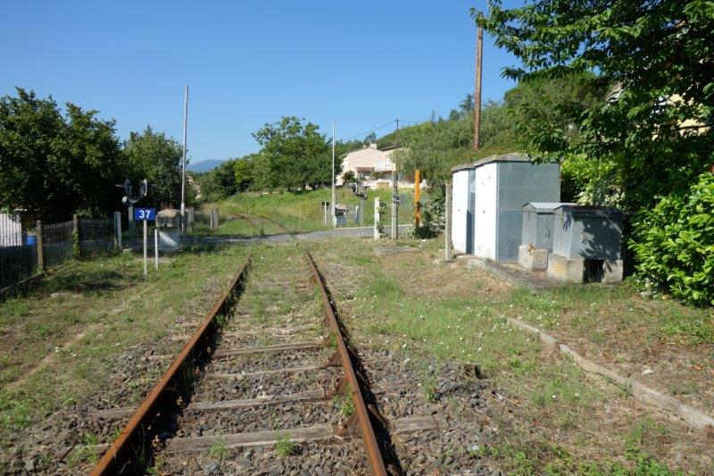 Agrandir l'image PN 37 entre la gare de Couiza-Montazels et la gare d'Espéraza