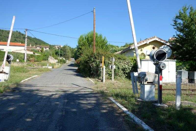 Agrandir l'image PN 37 entre la gare de Couiza-Montazels et la gare d'Espéraza