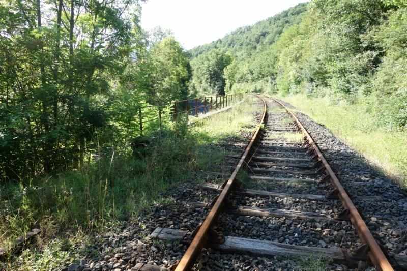 Agrandir l'image De la halte de Brézilhou à la gare de Quillan