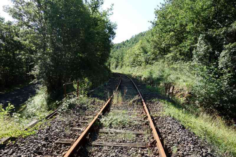 Agrandir l'image De la halte de Brézilhou à la gare de Quillan