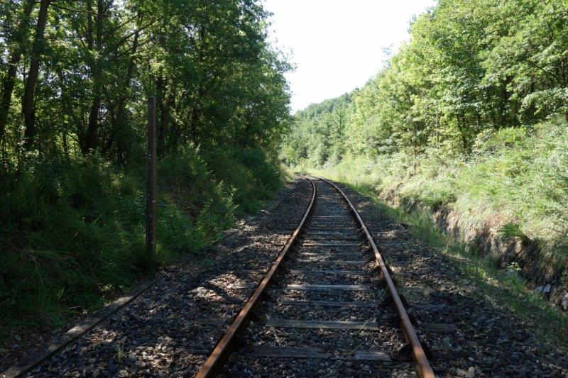 Agrandir l'image De la halte de Brézilhou à la gare de Quillan