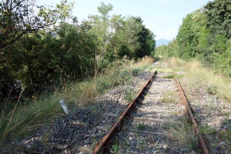 Agrandir l'image De la gare d'Espéraza à la halte de Campagne